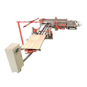 Automatic edge sawing machine